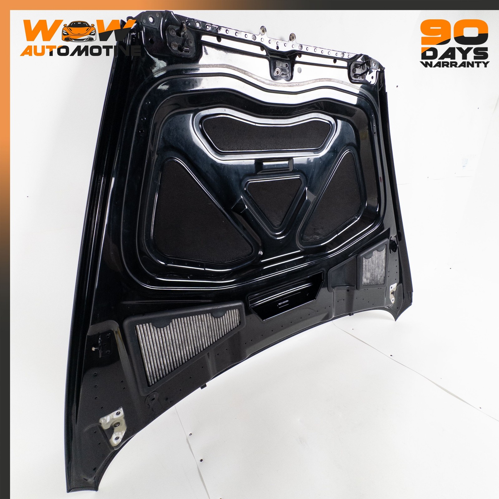 04-11 BENTLEY CONTINENTAL GTC GT FLYING SPUR FRONT HOOD BONNET PANEL BLACK OEM