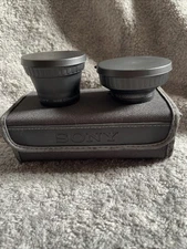 SONY Tele Conversion Lens VCL-1437A & Wide Conversion Lens VCL-0637A Set (7M)