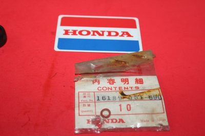 #ad NOS GENUINE ORIGINAL HONDA WASHER6.2MMFIBER CD70 SL90 OEM # 16189 051 690 $2.95