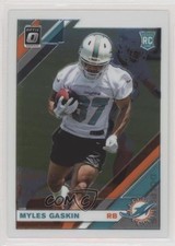 2019 Panini Donruss Optic Rookies Myles Gaskin #131 0a3