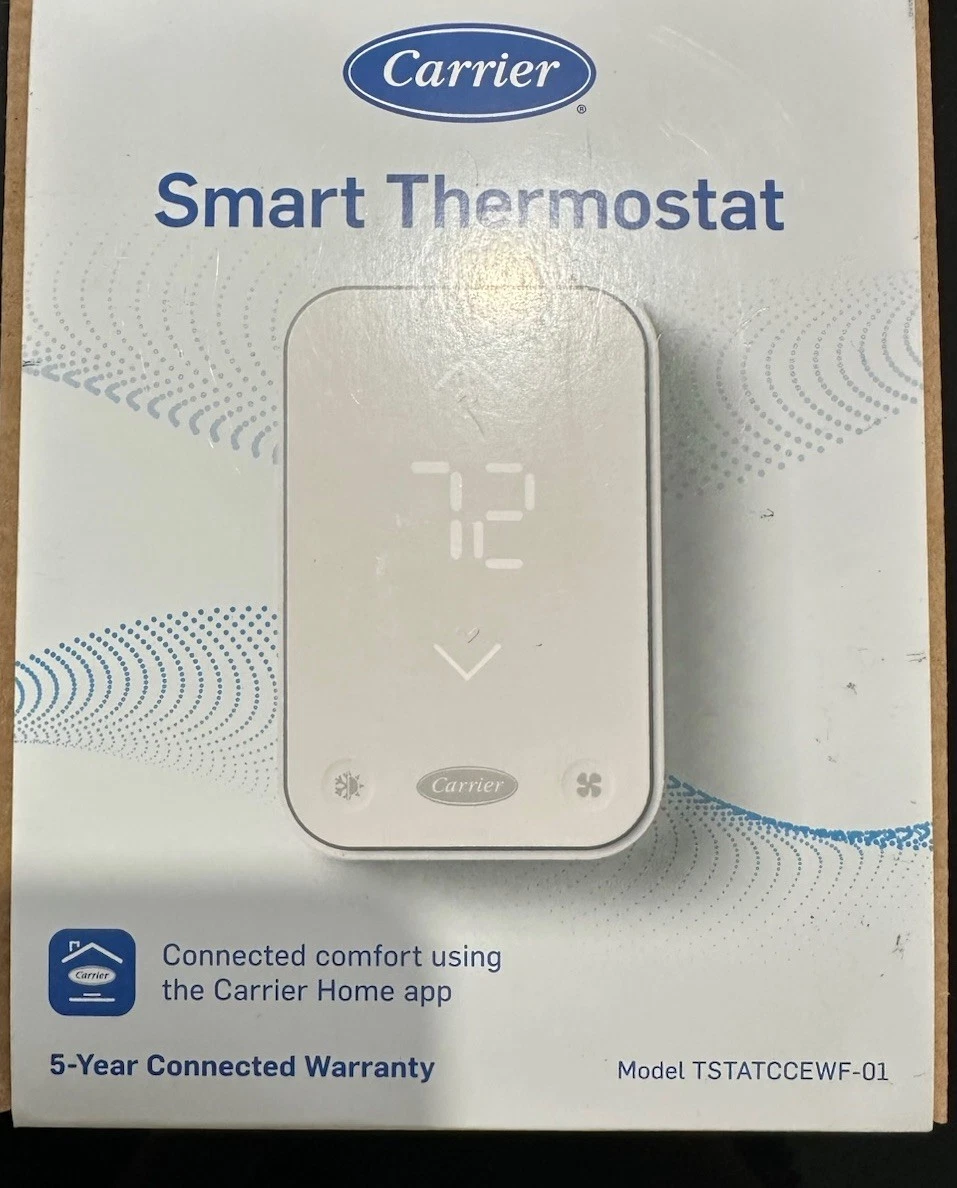 NEW Carrier Smart Thermostat Model TSTATCCEWF-01