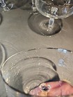Discontinued Noritake Rhythm Set 8 Champagne/Tall Sherbet Glasses Platinum Trim — photo 5