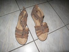 Damen Pantoletten in Größe 41 leder, verschiedene Brauntöne, Easy Street