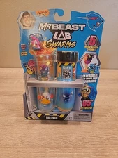 Mr Beast Lab Pack 1 Kit Atomic Series Lab Swarms 5 Micro Beasts Inside by Moose