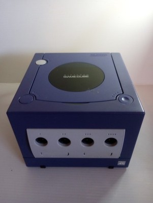 Nintendo GameCube Indigo Purple DOL-001(USA) Working / Read b4 Buy