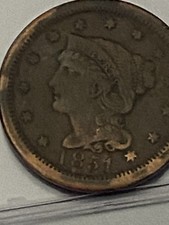1851 Large Cent