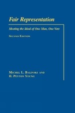 H. Peyton Young Michel L. Balinski Fair Repre...