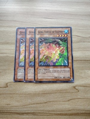 Yu-Gi-Oh! - Gora Turtle Of Illusion 3X - Complete Playset