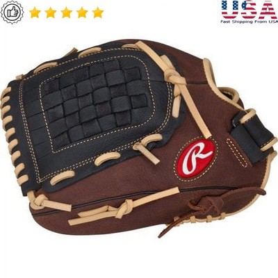 12.5 Inch Softball Baseball Glove Adults Zero Shock Technology Comfortable Fit