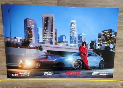 Sung Kang Drifter Movie Poster 24 x 16 Fast And Furious Tokyo Drift AE86 Toyota
