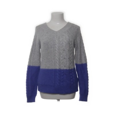 Antoni & Alison, Strickpullover, Größe: 36, COSY KNIT, Grau/Blau #P8o