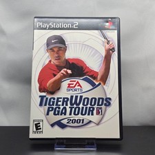 Tiger Woods PGA Tour 2001 PS2 Complete CIB Tested & Working Sony PlayStation 2