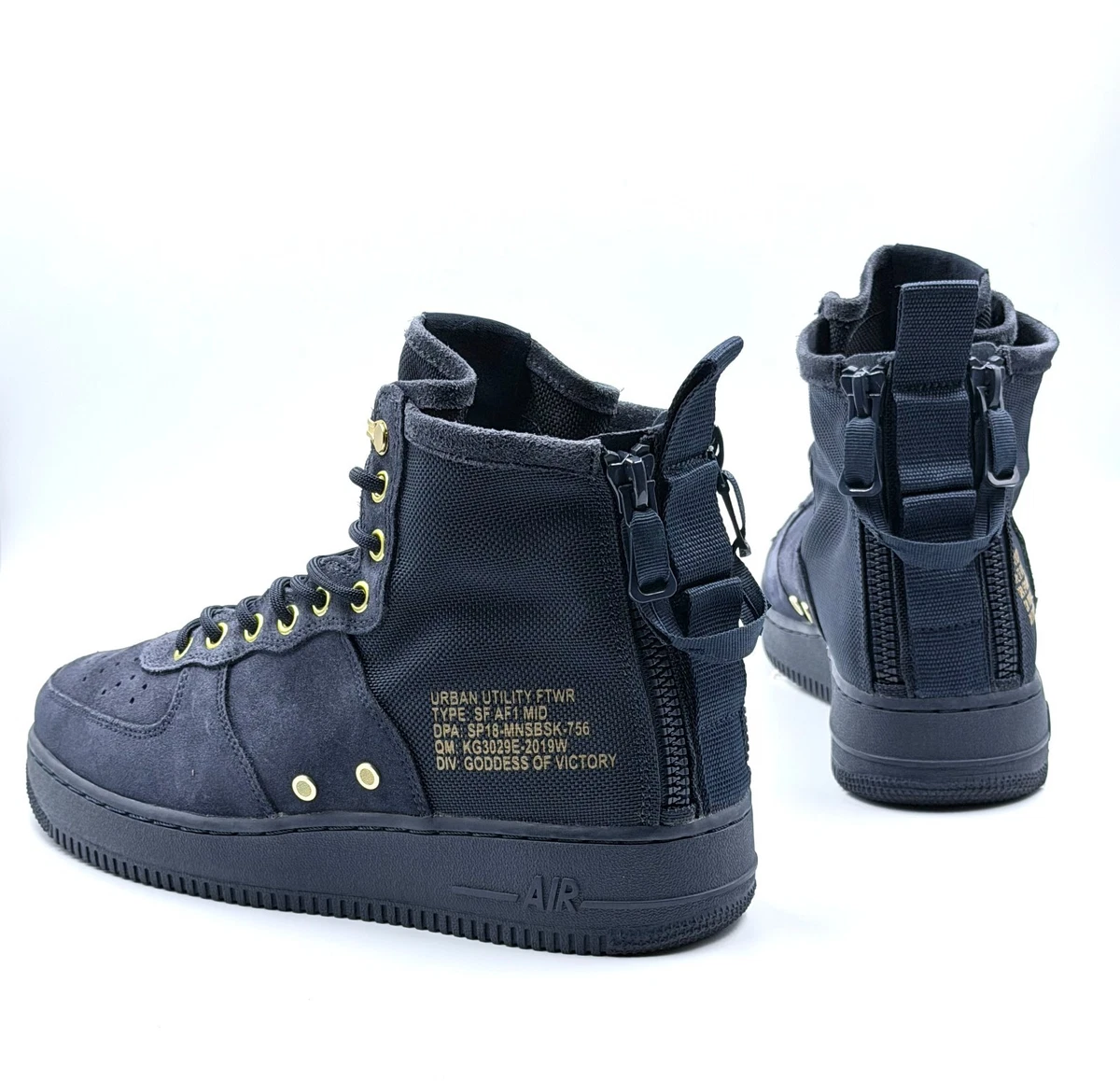 Nike SF Air Force 1 Mid Obsidian for Sale | Authenticity 
