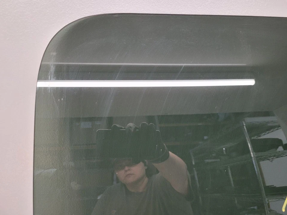 2015- 2019 GMC SIERRA 2500 PICKUP Passenger Rear Door Glass Crew Cab Opt Ako Foto 3 de 4