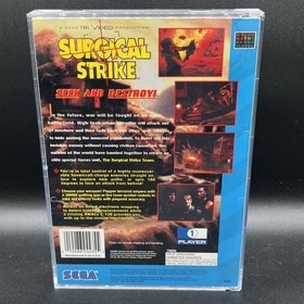 Surgical Strike Sega CD Case And Game Only / No Manual And No Foam
