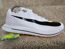 Nike Triple Jump Elite 2 White Pink Orange Track Field Spike AO0808-101 Sz 13