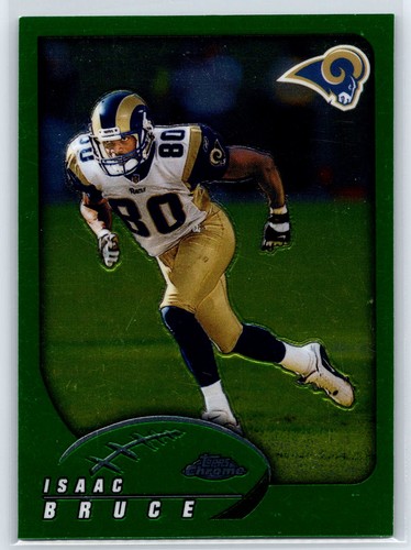 2002 Topps Chrome Isaac Bruce #104 card