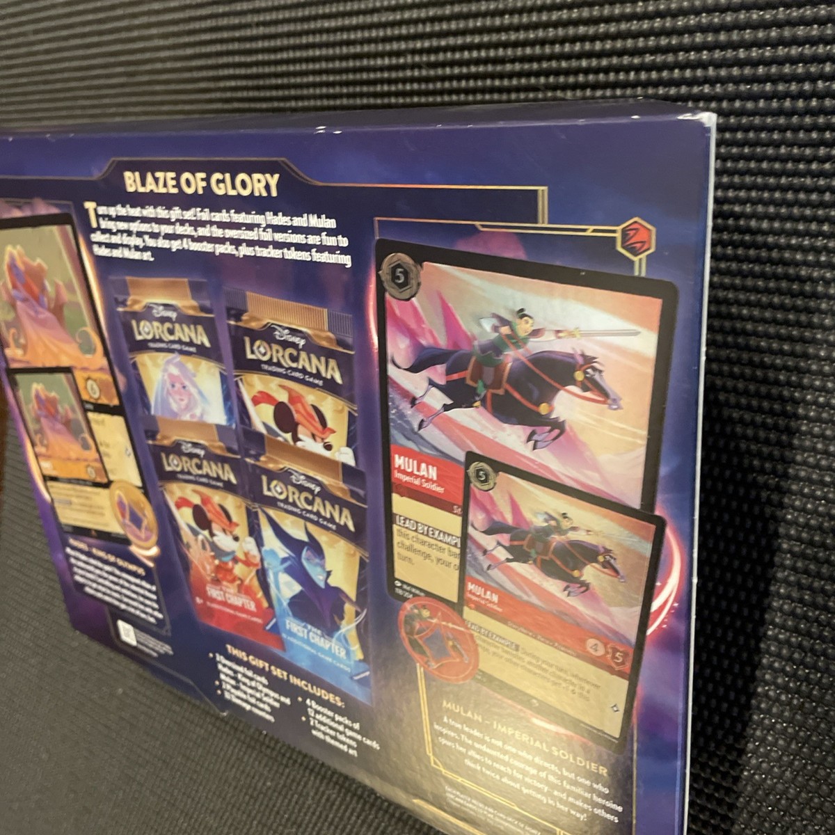 Disney Lorcana: The First Chapter Gift Set (4 Packs 12 Cards