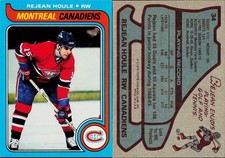 1979-80 Topps Hockey Card #34 Rejean Houle