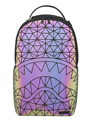 Sprayground ELECTROLUMINESCENT Backpack New Black Bookbag Large School Bag