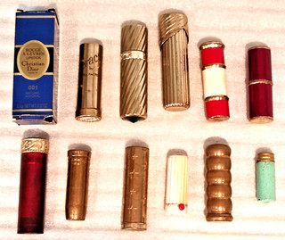 Collectible Vintage Lipstick Bundle Coty Dior Rubenstein Max Factor Avon