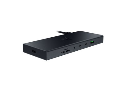 RAZER USB 4 Dock Schwarz - 4K, 1x HDMI 2.1 (120 Hz), 1x DP 1.4 (240 Hz), 2x U...