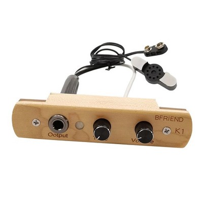 Cajon Drum Sound Hole Pickup Percussion Instruments Teil für Bühnenshow Live