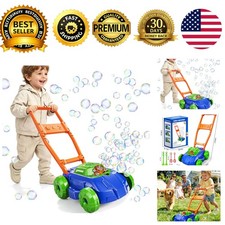 Bubble Lawn Mower for Toddlers 1-3 Bubble Machine Outdoor Kids Toy