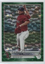 2022 Topps Series 2 Green Foilboard 100/499 Garrett Richards #514 16ik
