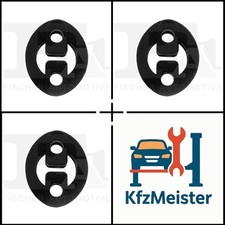 3x ORIGINAL® Fa1 Halter, Abgasanlage Links, Rechts für VW TARO Opel KARL AGILA