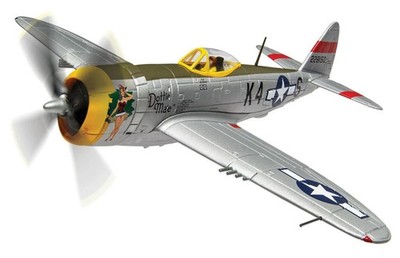 P-47D Thunderbolt, Dottie Mae Henry Mohr, Ebensee Österreich, 1945, 1:72 Corgi