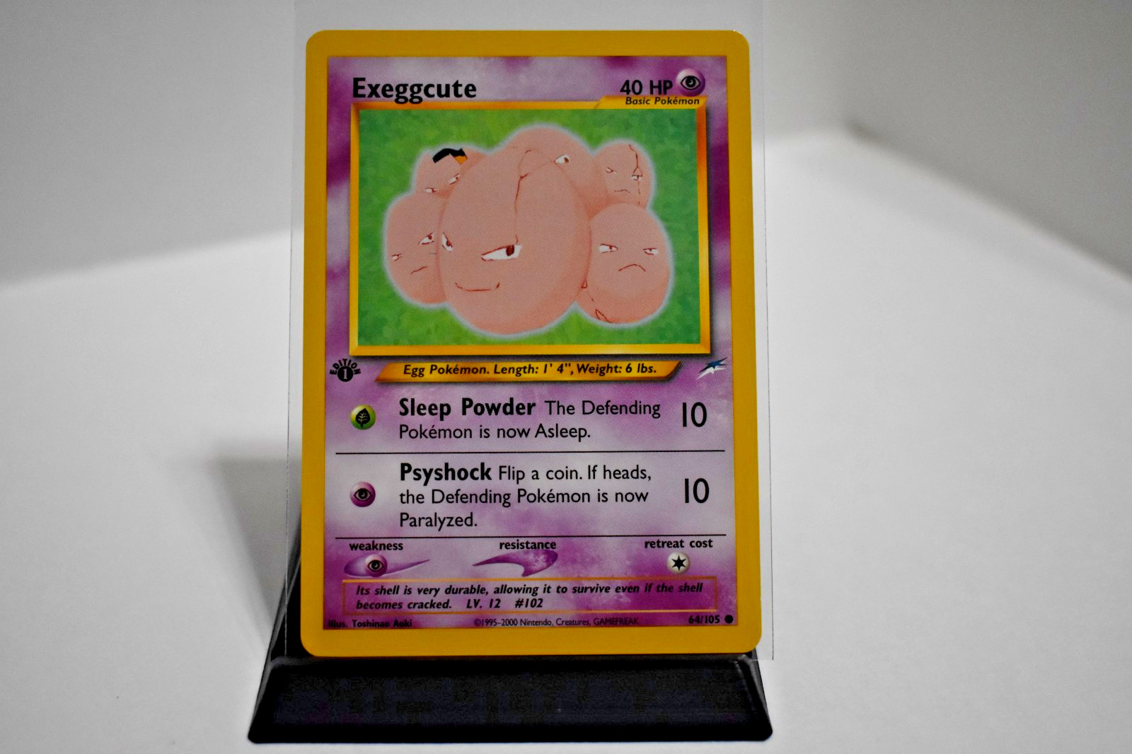Pokémon TCG - Exeggcute 64/105 Neo Destiny 1st Edition - NM