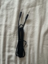 3.5mm AUX Audio Cable Male to Male 6ft Black Universal Compatibility