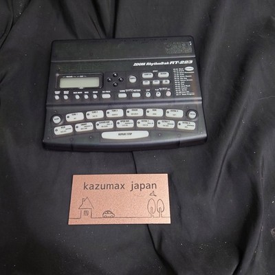 Zoom RT-223 RhythmTrak Drum Machine Groovebox Beat Maker Untested