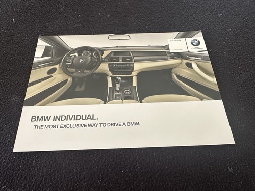 2010 BMW X5 M X6 M E70 E71 Individual Color German Catalog Brochure - Picture 5 of 6