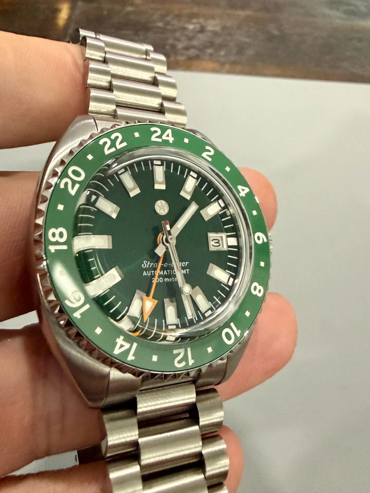 Reloj Automático Jack Mason Strat-o-Timer GMT Verde Magnolia Foto 4 de 4