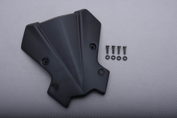 Bulle Noire KAWASAKI Z650 Saute Vent Confort pour les Trajets Urbains et Autoroutes 2020-2023
