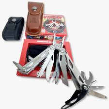 Leatherman Qualität? Ja, Multitool Taschenmesser Viper²  + Bit Set + 2x Holster