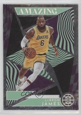 2021-22 Panini Illusions Amazing Emerald LeBron James #5 05u8