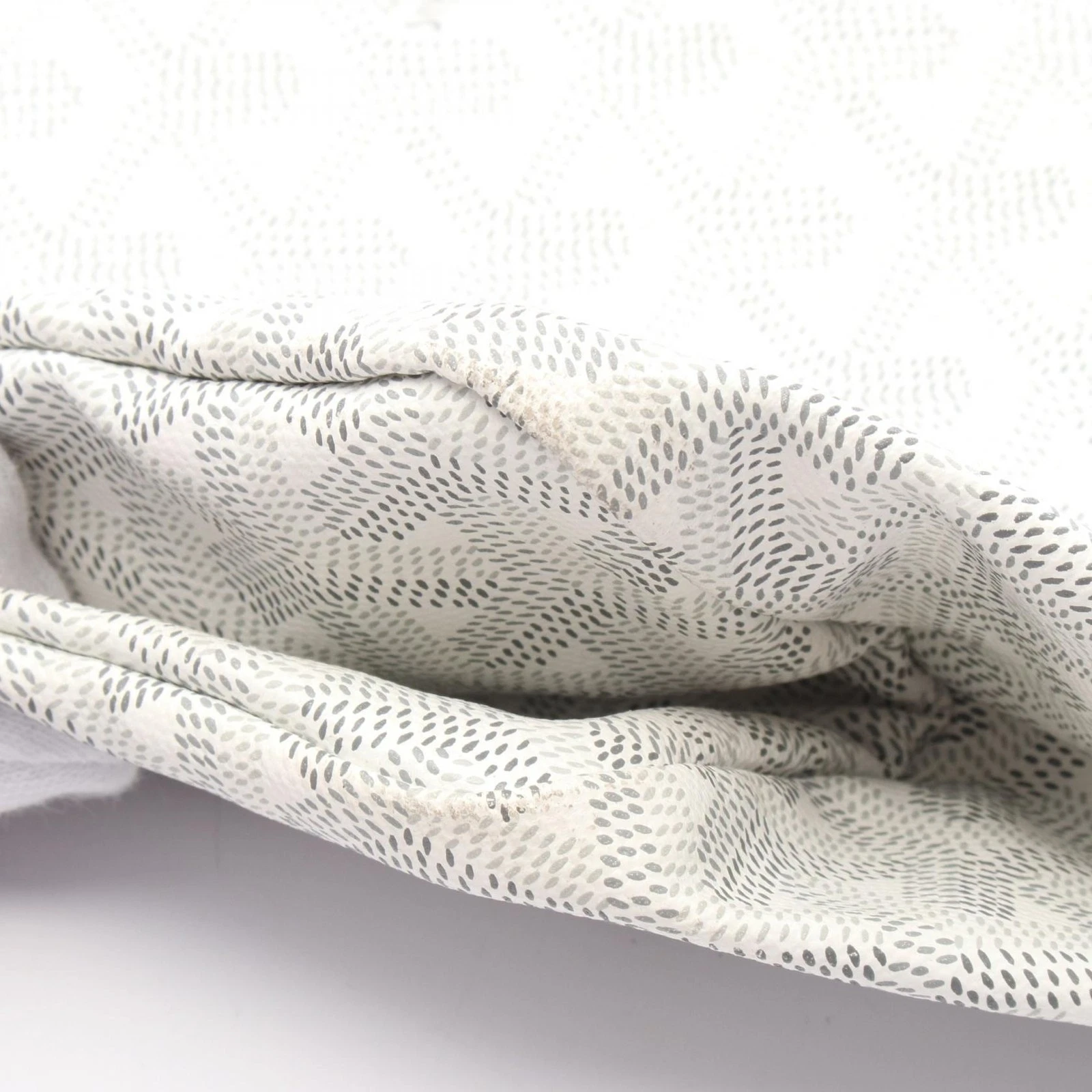 Borsa tote GOYARD Saint Louis PM AMA LOUIS PM tela pelle bianca usata