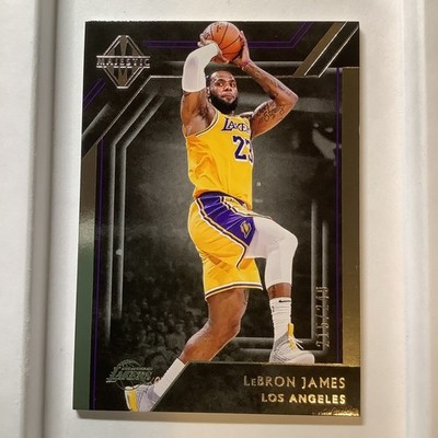 LeBron James 2019-20 Panini Chronicles Majestic 215/249 Lakers