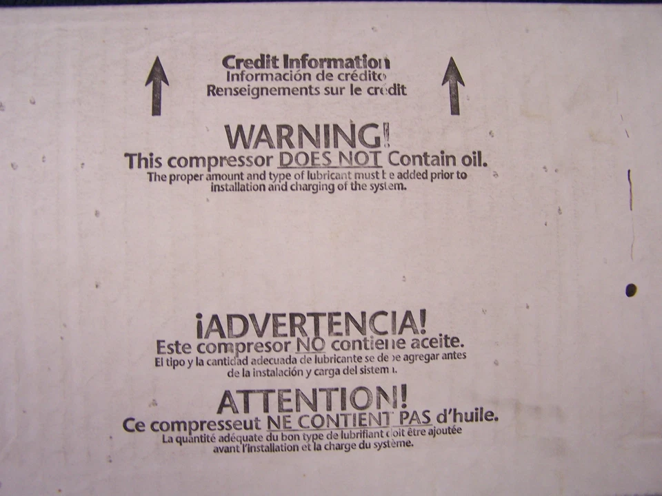 COMPRESSOR AC e embreagem serve para CROWN VIC TOWN CAR GRAND MARQUIS 58123 - Imagem 3 de 4