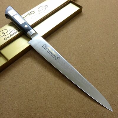 Japanese Masahiro Kitchen Sujihiki Slicing Knife 10 1/2 inch MV Kuchigane JAPAN