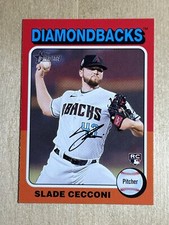 2024 Arizona Diamondbacks ROOKIE Slade Cecconi Topps Heritage ROOKIE CARD RC 397