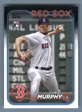 2024 Topps Series 1 CHRIS MURPHY RC BASE #73 Boston Red Sox
