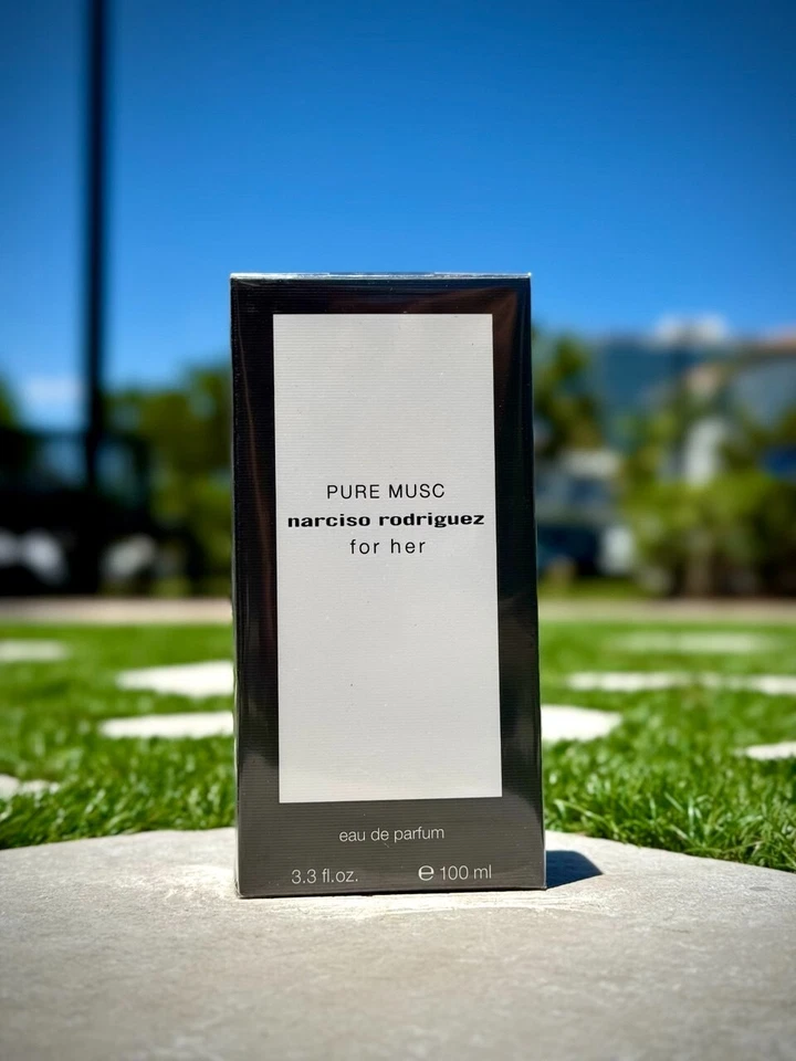 Narciso Rodriguez Pure Musc 3.3 盎司/100 毫升女士淡香水全新带盒 — 第 4/4 张图片
