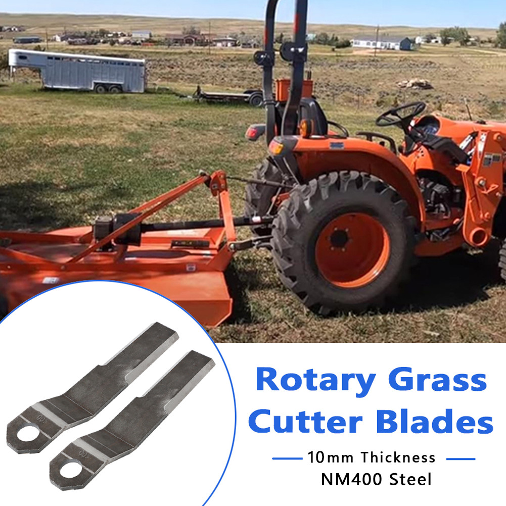 10mm AR400 Steel For Mower King Brush Hog Skidsteer Rotary Grass Cutter Blade US