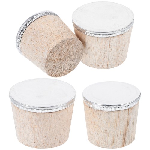 4pcs Water Jug magasin Stopper Hot Water Kettle Plug Wooden Jug Stopper Kettle Plug for