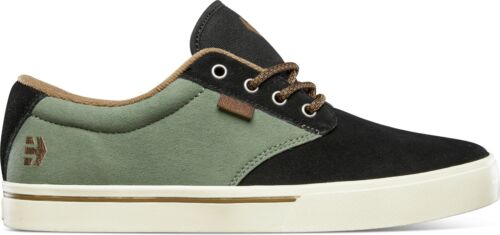 Zapatos de skate para hombre Etnies Jameson 2 nuevos en caja negros oliva - Imagen 2 de 4