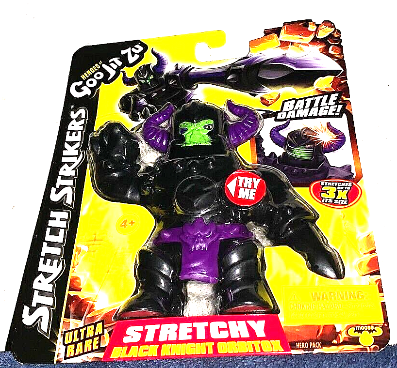 HEROES OF GOO JIT ZU 2024 STRETCH STRIKERS BLACK KNIGHT ORBITOX